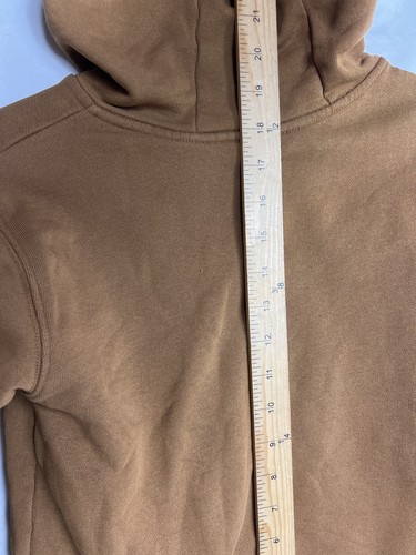 Carhartt Boy's Small (8-10) Brown Full-Zip Hooded Coat TS8675-B - Picture 7 of 9
