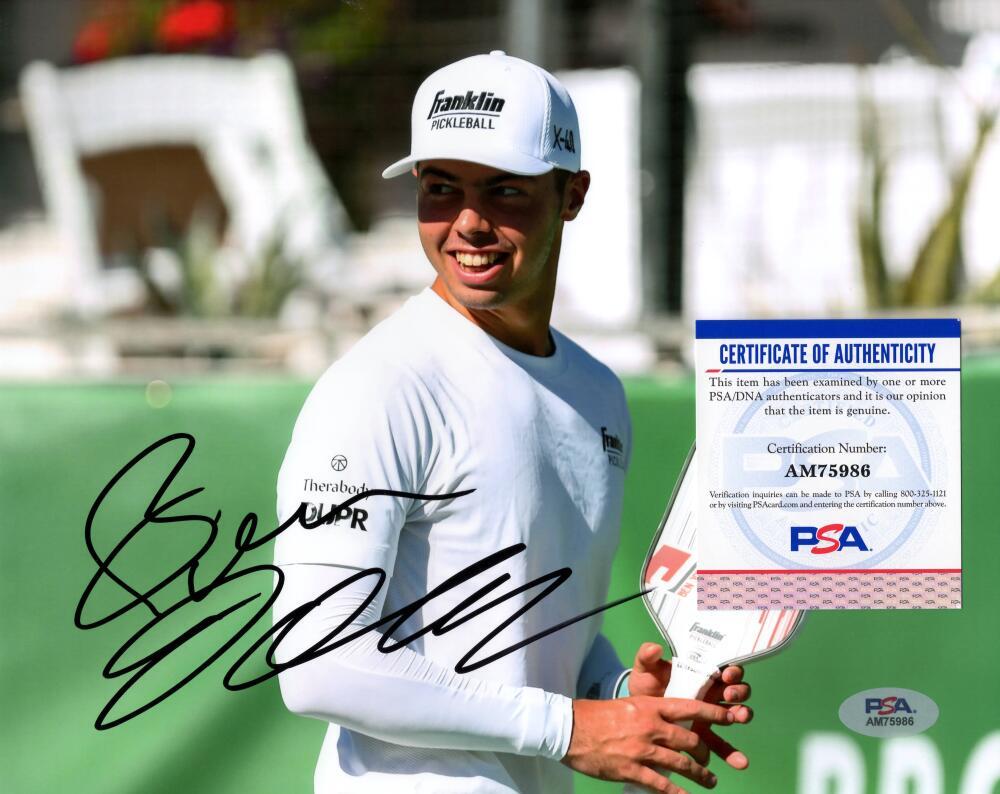 Ben Johns Signed Autograph 8x10 Photo - PPA Franklin Pickleball