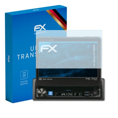 atFoliX 3x Displayschutzfolie für Alpine IVA-D800R Schutzfolie klar Folie