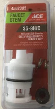 ACE #4562005 Hot/Cold Stem For Delta, Aqua source, Glacier Bay #3S-9 H/C