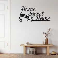 Home Sweet Home Wall Art, Metal Wall Decor, Home Decor Wall Art, Wall Hangings