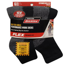 Genuine Quarter Socks, 6 Pack