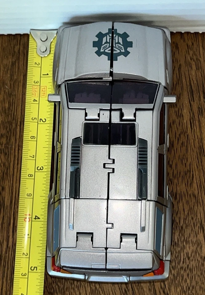 Vintage Hasbro Revenge Of The Fallen Transformers Robots Silver Car J3 - Image 3 of 4