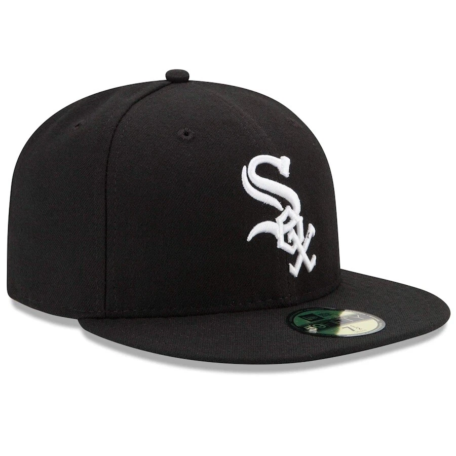 Chicago White Sox New Era Authentic On Field 59FIFTY Fitted Hat Black