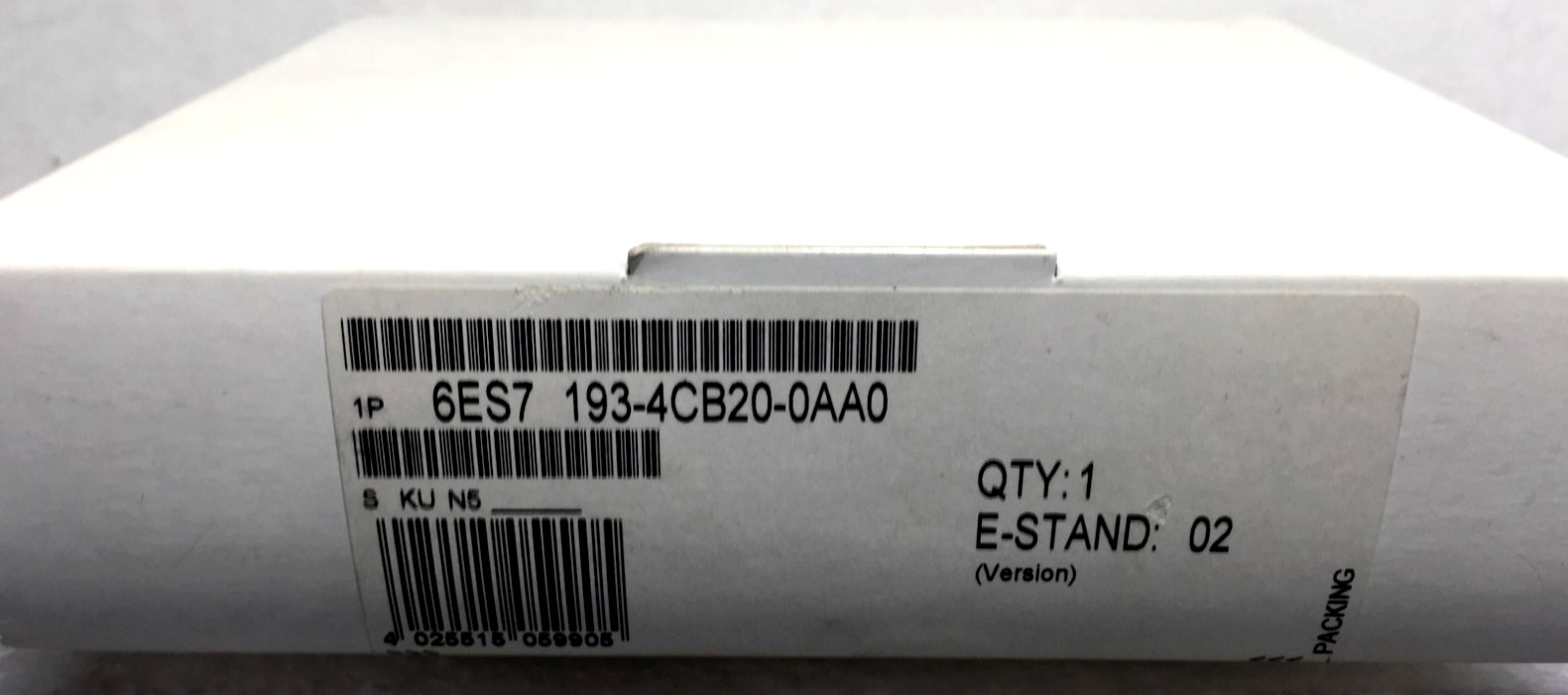 NEW BOX OF 5 SIEMENS 6ES7 193-4CB20-0AA0- TERMINAL MODULES (F-3)