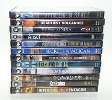 PBS Video DVD Lot of 12 NOVA Frontline Documentaries Secrets Volcanoes Space