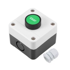 Push Button Switches Station Box Momentary NO Green Start 600V 10A