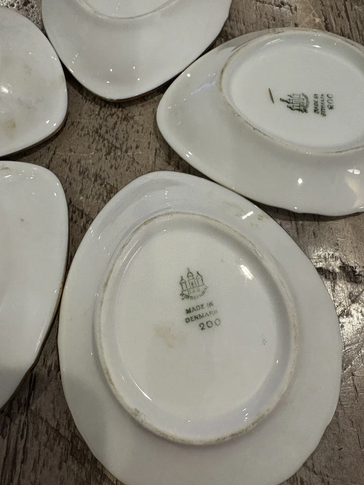 Bing & Grøndahl Offenbach 1 / Herregaard Caviar Bowl / Butter Dish No 200 - Image 3 of 3