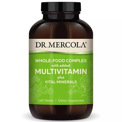 Dr. Mercola Whole Food Multivitamin PLUS 240 Tablets   Free Shipping