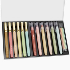 Mr. Pen- Bible Highlighters and Pens No Bleed with Case, Warm Earthy Tones