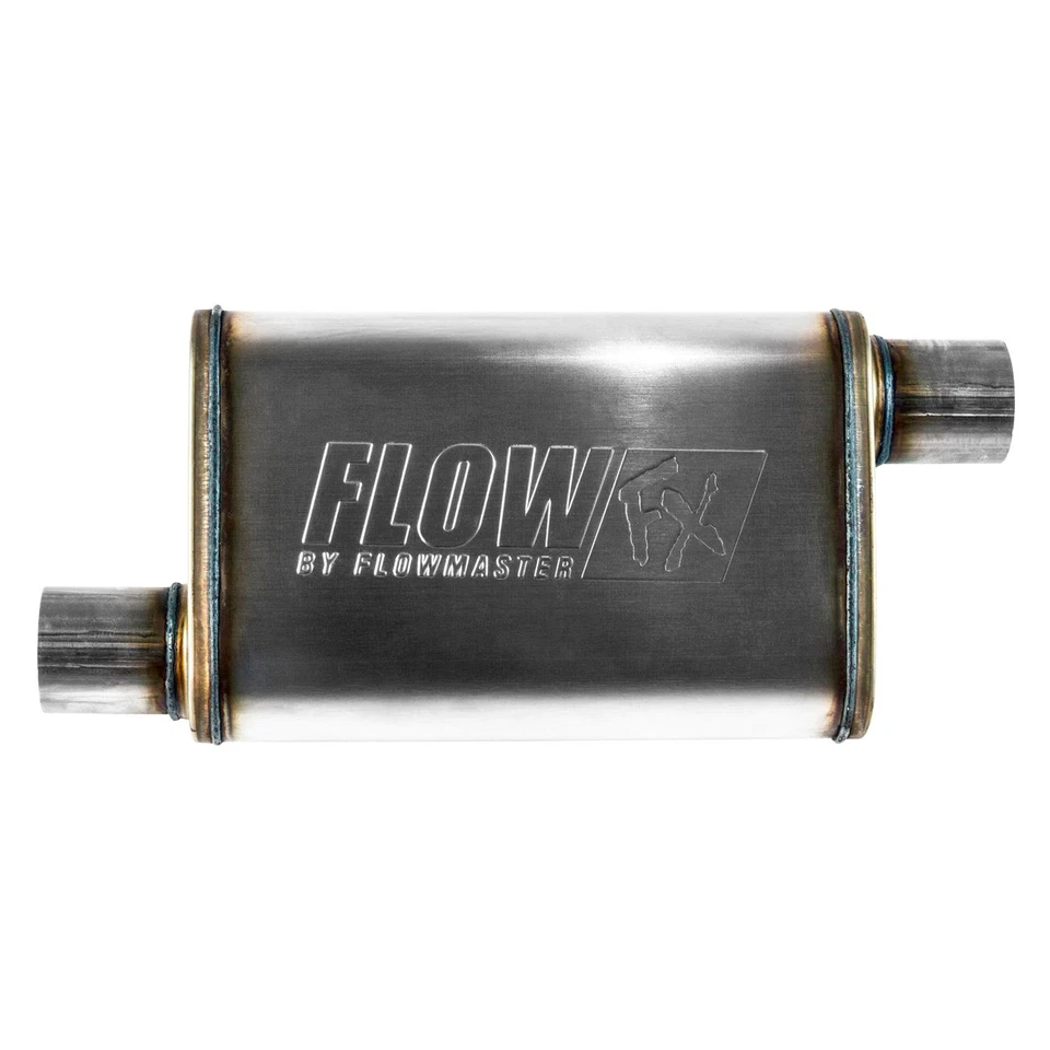 For Dodge Dakota 97-01 Flowmaster 71236 FlowFX 409 SS Oval Gray Exhaust Muffler - Изображение 3 из 4