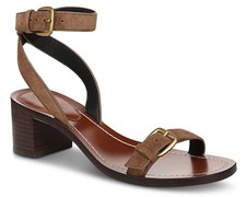 Veronica Beard Women's Elia Ankle Strap Buckle Sandal