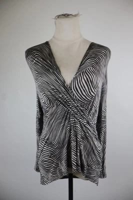 Max Mara T-Shirt Femme TAILLE S Femme Casual Vintage T-Shirt Elasthanne - Photo 1/4