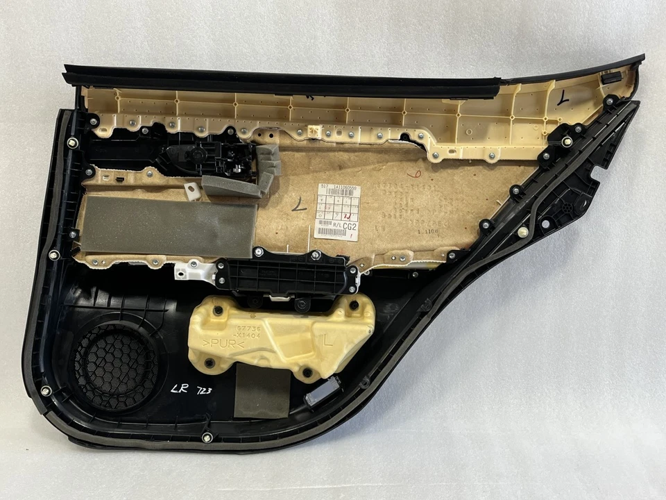 2013 2014 2015 2016 2017 2018 LEXUS ES300H ES350 panel de moldura de puerta trasera izquierda lb20 Foto 3 de 4