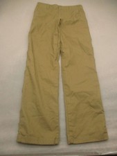 Columbia Size L 14/16 Boys Lined Beige Cotton Blend Straight Outdoor Pants 071