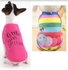 2 Pet XSmall Dog/Cat Pet Clothes T Shirt Apparel Clothes