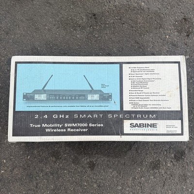 Sabine True Mobility SW72-R Smart Spectrum 2-Channel Receiver NEW SEALED NOS