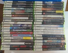 Lot of 40 - Microsoft Xbox 360 Games - AllTested, most with manuals