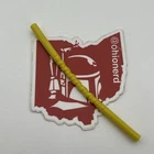 Vintage TMNT Movie Star Don Bo Staff Stick Yellow Variant Part Accessory Rare