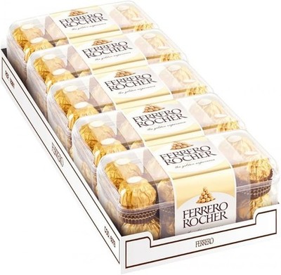 5 x Ferrero Rocher - Chocolate Pralines 5 x 200g / 7.06oz