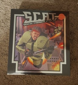 S.C.A.T. Special Cybernetic Attack Team NES SCAT Limited Run Collector's edition