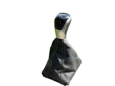 Original Golf 8 5 Gang Schaltknauf Leder Schalthebel Knopf schwarz Schaltsack 5H