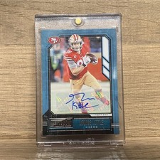 Panini 2020 Playbook Autographed George Kittle San Francisco 49ers Card #95
