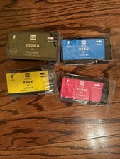 952XL Ink Cartridges High Yield 4-Pack, Black/Cyan/Magenta/Yellow 