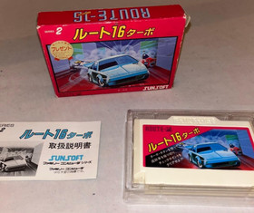 Used Sun Soft 1985 Route 16 turbo Nintendo Famicom NES FC Japanese Retro Game 
