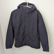 Vintage Lands End "The Squall" Men's Navy Insulated Jacket, Medium