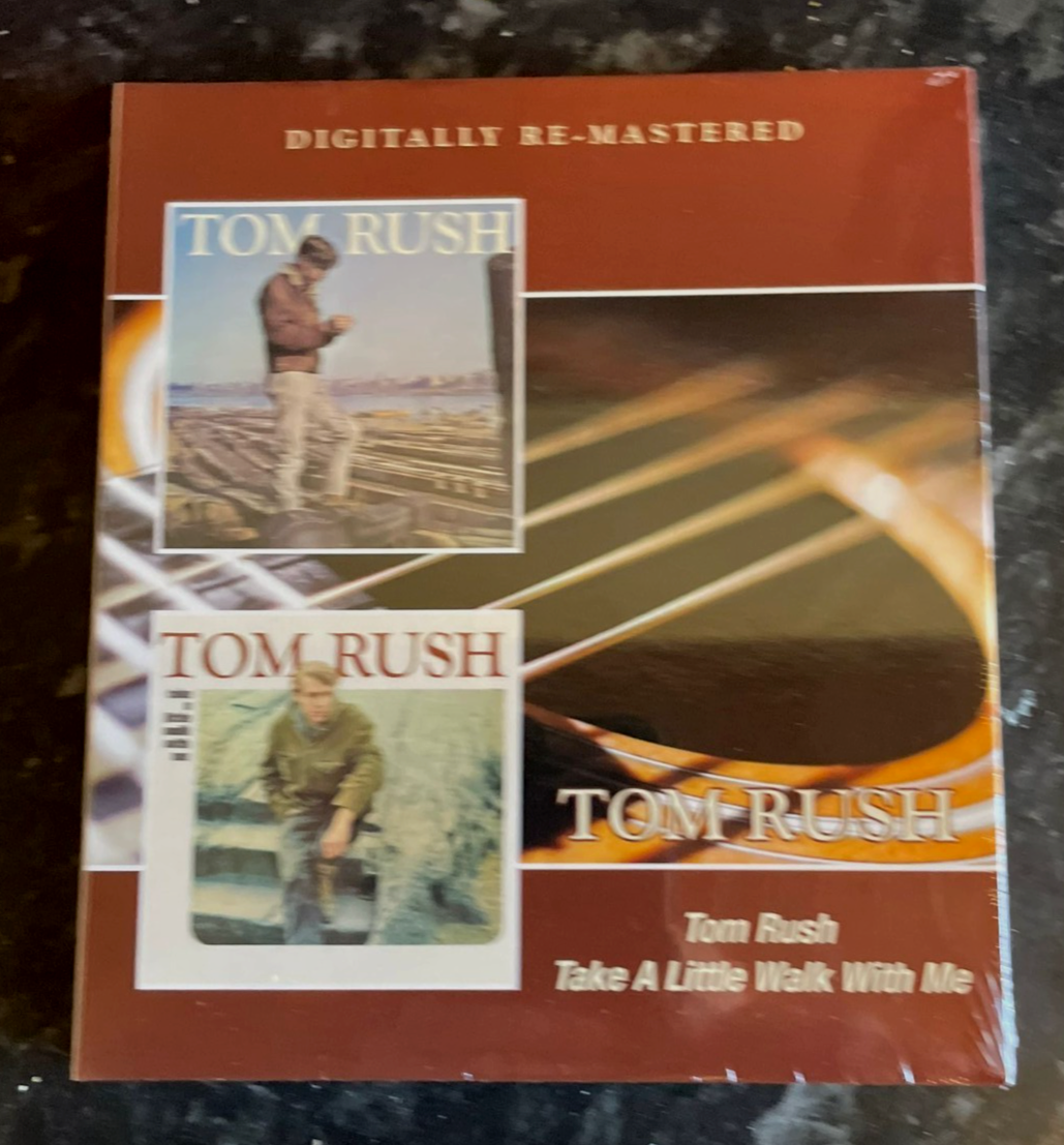 Tom Rush Tom Rush/Take A Little Walk With Me 2-CD NEW SEALED Remastered Folk
