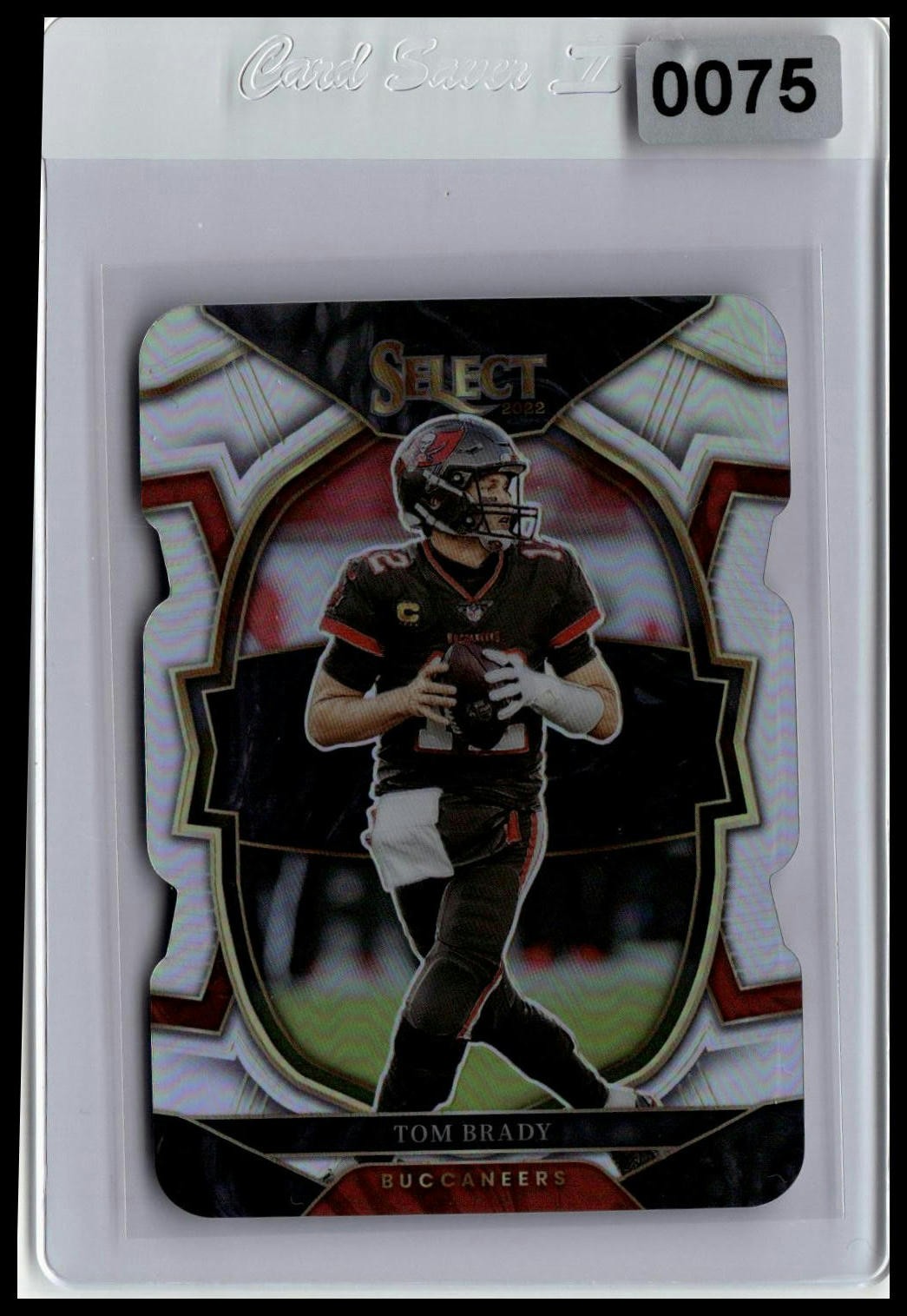 2022 Panini Select #26 Tom Brady Silver Prizm Die Cut