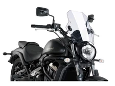 Puig Bat Screen Windshield Windscreen Clear for Kawasaki Vulcan S Cafe (17-20)
