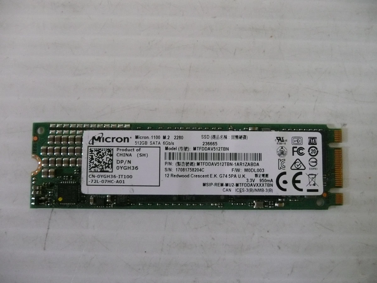 Preços baixos em Micron SATA III 512 Gb de drives de estado sólido
