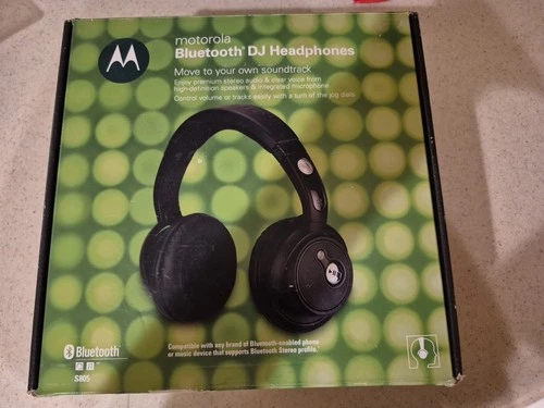 Motorola S805 Bluetooth DJ Headphones - Brand New