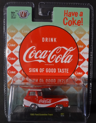 M2 MACHINES - COCA-COLA - 1965 FORD ECONOLINE TRUCK | eBay