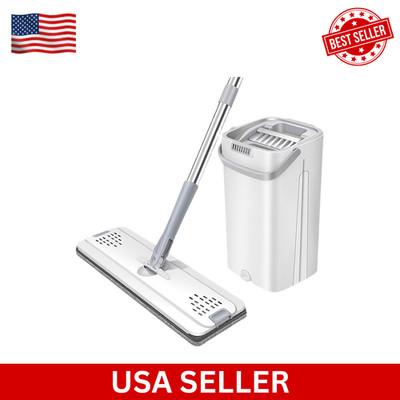 Mop Home Cleaning System, Floor Mop with Bucket