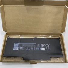 Genuine 60Wh F3YGT Battery For Dell Latitude 7280 7480 7380 7290 7490 7390 OEM