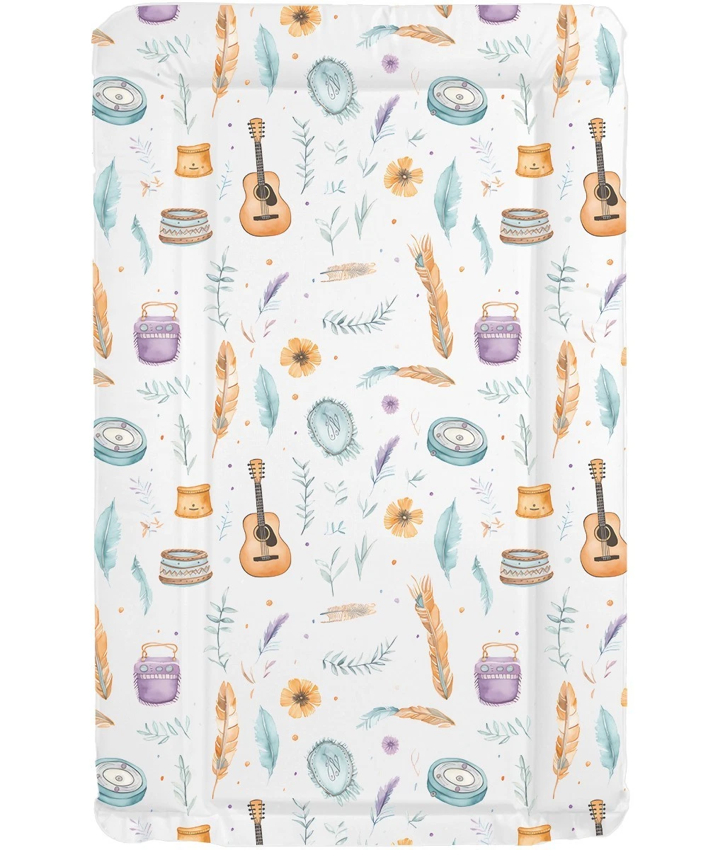 Boho Beats Baby Changing Mat – Padded, Wipe Clean, Nursery Essential