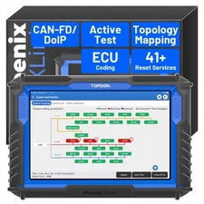 2025 Topdon Phoenix XLINK OBD2 CAR Diagnostic Scan Tool Cloud-Based Programming