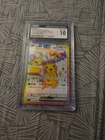 Pokémon Pikachu EX SR Full Art TCG 122/106 Japanese Edition CGC 10 Gem Mint