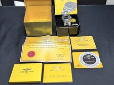 Ultra Rare Dassault Aviation Breitling B-1 A68362 Chronometer with Box/Paperwork 2
