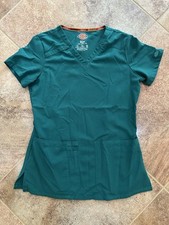 Women's Dickies Short Sleeve Scrub Top - XXS - Hunter Green
