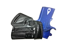 Leather SOB Holster - COLT 1911 Officer 3”, KIMBER ULTRA (# 5093 BLK)