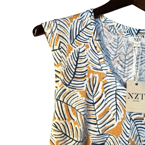 Nuovo con etichetta! Abito midi NZT BY NIC+ZOE Palm Scoop Tank piccolo $158 - Foto 6 di 10