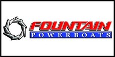 FOUNTAIN POWERBOATS Banner Sign Flag High Quality  