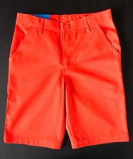 Nwt French Toast Boys Shorts Orange Knee Length Size 12,8