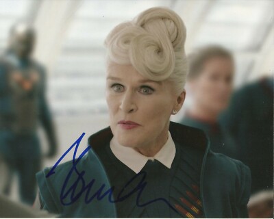 GLENN CLOSE SIGNED PHOTO  (1) acoa GUARDIANS OF THE GALAXY