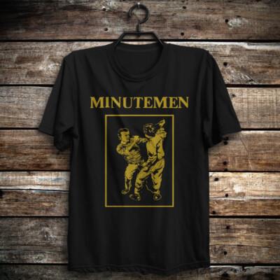 Minutemen TShirt D. Boon Mike Watt George Hurley Frank Tonche Punch Line