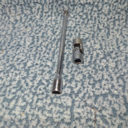 Vintage Proto 3/8" Drive 8" Long Ext 5261 & 3/8" Drive 9/16 12 pt wobble ext - Picture 4 of 8